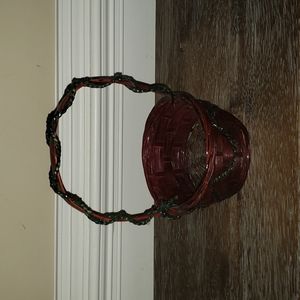 💖2XHost Pick💖Vintage Christmas Basket!